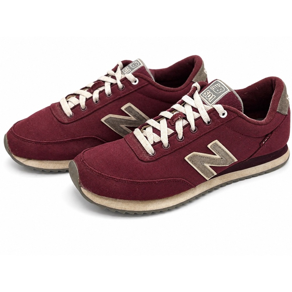 New Balance 501 Men's Size 10.5 D Burgundy Maroon Retro Running Shoes MZ501POY